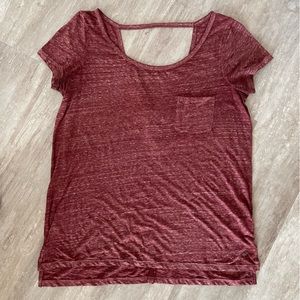 SOLD - Low Back T Shirt